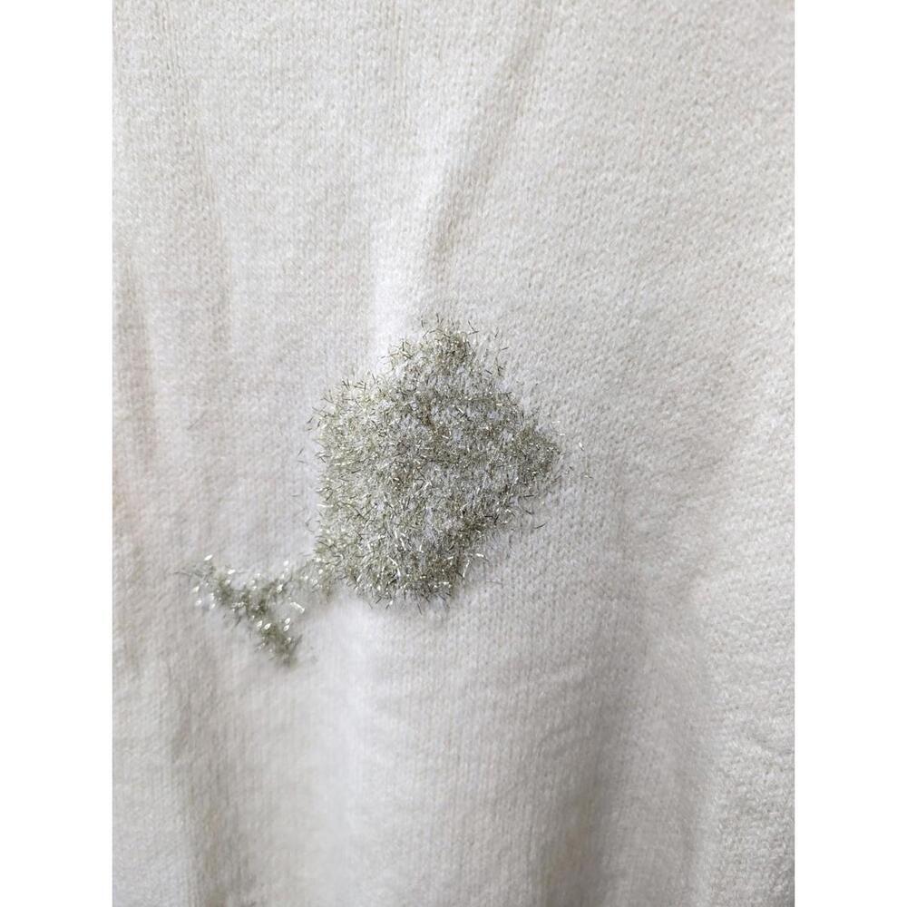 Gilli Champagne Glass Pullover Holiday Party Sweater Celebrate NYE Shower Medium - Picture 3 of 7